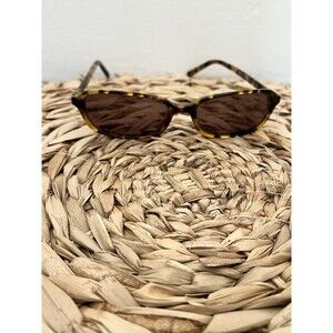 Ralph Lauren 1700/S 02Y leopard print Retro Sunglasses Tortoise rectangle